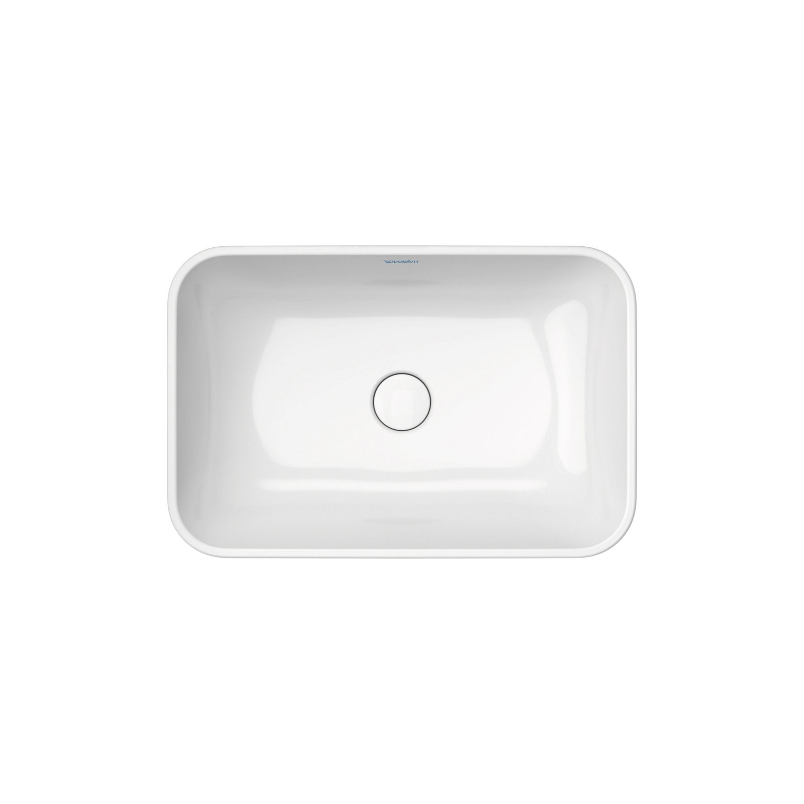 Happy D.2 Plus Washbowl int blanco ext antracita 60x40 - Imagen 5