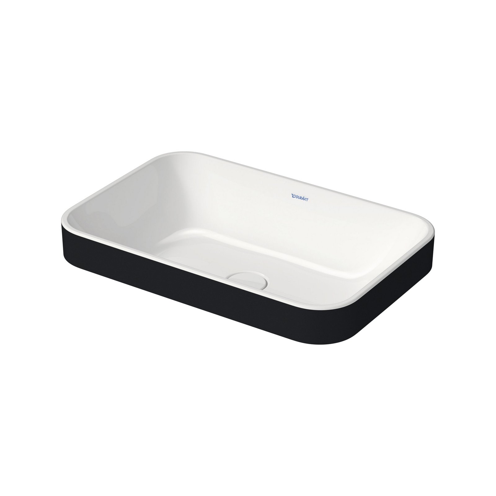 Happy D.2 Plus Washbowl int blanco ext antracita 60x40