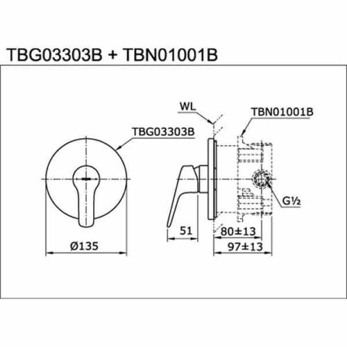 Monocomando GS sin transferencia